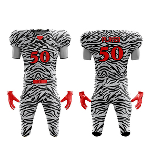 American Football Team Outfit for Seasonal League Matches Lightweight Jersey Padded Pants Reliable Sports Apparel Pro - Product Image 6