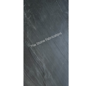 Ocean Black <b>Slate</b> Stone Veneer Sheet With Opaque Backing Best For Making Space Extra Luxurious And Elegant Look - Product Image 5