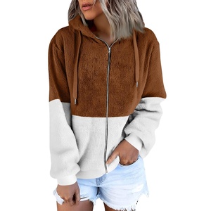 Chaqueta con capucha y cremallera de forro polar Sherpa unisex, personalizada, transpirable, térmica, para invierno, fitness, gruesa, para exteriores - Product Image 1