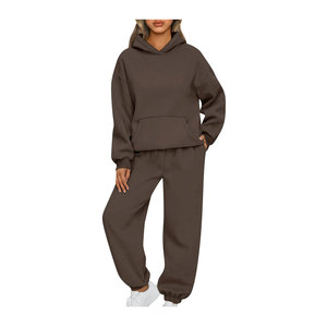 Conjunto de Sudadera Oversize y Pantalones Jogger para Mujer, Estilo Urbano Relajado - Product Image 2