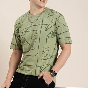 Camisetas de Hombre Cómodas de Última Moda, Transpirables, con Logotipo Personalizado Impreso, Camisetas de Hombre a Precio Económico en Venta - Product Image 3