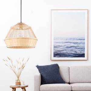 Lampe en bambou et rotin, best-seller, éclairage durable pour la décoration d'hôtel - Product Image 4