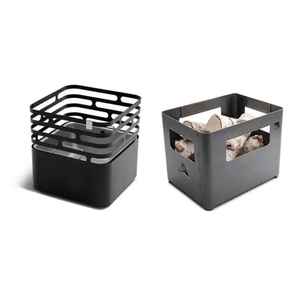 Brasero Portátil para Exteriores con Tapa de Malla, Brasero de Acero para Leña, Calentador para Patio, Jardín, Hogueras, Camping - Product Image 4