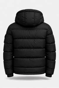 Blouson matelassé à capuche pour homme, haute qualité, tendance 2026, pour l'hiver, style décontracté, grandes tailles, design avant - Product Image 2