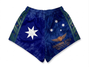 Shorts de football premium, design personnalisé, OEM ODM, fournisseur de vêtements de sport pour équipes de football australien - Product Image 2