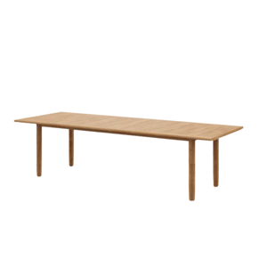 Table à manger rectangulaire en bois massif, style scandinave moderne, écologique, durable, meubles de maison stables - Product Image 1