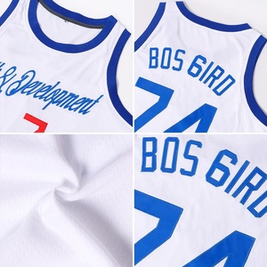 Fournisseur de vêtements de sport de basketball personnalisés, maillots de basketball sans manches en mesh imprimés par transfert thermique, polyester à séchage rapide, uniforme d'équipe - Product Image 5