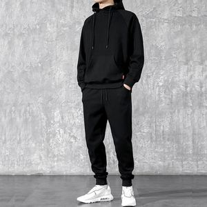 <b>Cheap</b> Custom Printed Breathable Autumn Fleece Full Length Sweatsuit Jogger Sportswear Cotton Tracksuit Men - Product Image 2