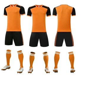 Elite Football Team Uniform Professional <b>Soccer</b> Kit Manufacturer Custom Logo Jersey and Shorts Set Durable Lightweight - Product Image 3