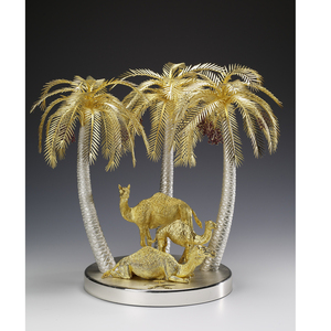 Modern Handcrafted <b>Tree</b> Shape Metal <b>Decorative</b> Tray & Jewelry Holder Elegant Home <b>Decor</b> Eco-Friendly Tabletop Ornament - Product Image 2