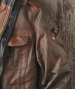 Veste d'hiver à capuche en cuir véritable sur mesure pour hommes et femmes, fabrication artisanale OEM, manteau de motard sur mesure, qualité supérieure, doublure en sherpa - Product Image 5