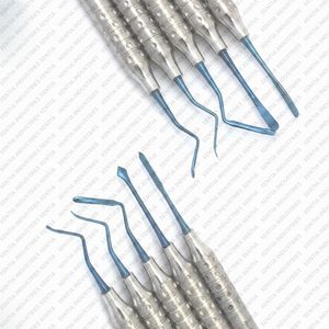 Juego de Instrumentos para Rellenos Dentales 499/5T, Sonda, Espátula, Aplicador de Acero Inoxidable, Herramientas Restauradoras Dentales, Certificación CE OEM - Product Image 2
