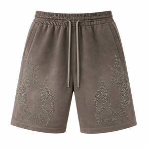 RICHTALK SPORTS <b>Men's</b> Baggy <b>Trousers</b> Mid Waist <b>Drawstring</b> Casual Breathable Lightweight Winter Wear Quick Dry Polyester/Cotton - Product Image 1