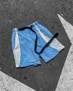 Ensemble d'été personnalisé 2026 pour homme : Survêtement coupe-vent en nylon deux pièces avec veste à capuche zippée et short imprimé - Product Image 4