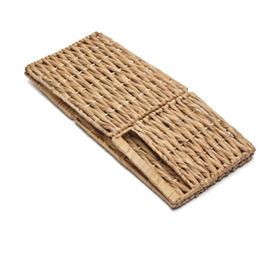 High Quality Water Hyacinth Basket, Hand Woven <b>Storage</b> Hamper With Handle Custom Handcrafted Home Decor From Vietnam - Product Image 2