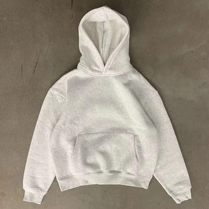 Sudadera con Capucha para Hombre, Cuello Redondo, Tejido de Poliéster/Algodón, Felpa, 280g, Manga Larga, Transpirable, Ecológica, Informal de Invierno - Product Image 6