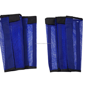 Juego de 4 Botas de Malla Transpirable de Primera Calidad para Caballos, Protectores de Patas de Nailon, Leggings de Malla para Caballos - Product Image 1