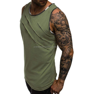 Débardeur de sport pour homme sur mesure en 3D, vêtements de sport respirants, anti-UV, séchage rapide, 100% coton - Product Image 6