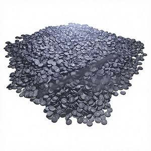 Botones de cuerno de búfalo negro azabache de moda, con 4 agujeros, parte trasera plana, cuentas con patrón decorado, tamaño personalizable, ecológicos, Animal B.S. - Product Image 2