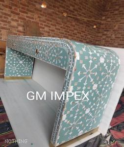 Table console élégante fabriquée à la main Unique en laiton Animal nautique complexe incrustation d'os meilleur prix meubles de décoration pour la maison pour vivre - Product Image 4