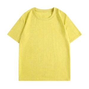 T-shirt confortable à col rond de couleur unie pour homme, style uni, tissu doux, manches courtes, à porter au quotidien - Product Image 5