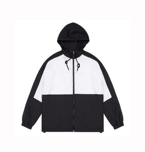 High Quality Customized Logo Men's Quilted Waterproof Reversible <b>Packable</b> Lightweight Hooded Windbreaker <b>Jacket</b> Pattern - Product Image 4