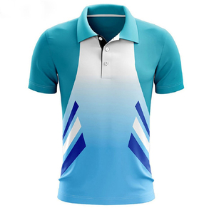 Professional Customized High Quality Light Weight Sports Wear Half Sleeves Cricket Uniform - Product Image 6