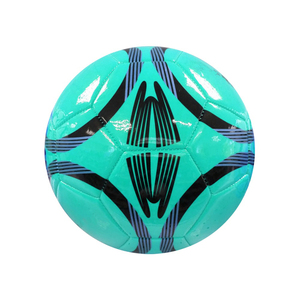 Green Soccer <b>Ball</b> with Black Pattern Durable <b>Training</b> <b>Ball</b> 0.4-0.45kg Standard Packing - Product Image 3