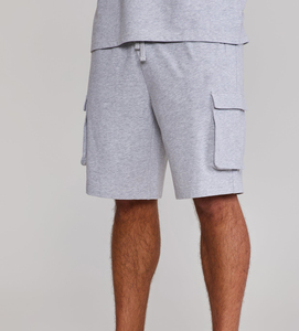 Pantalones Cortos de Verano para Hombre, con Cordón Ajustable, Holgados, Finos, Sencillos, Deportivos, de Color Sólido, Transpirables, con un Bolsillo Trasero, para la Playa - Product Image 3