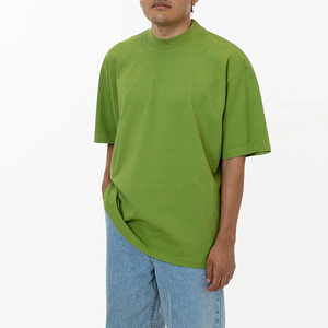 เสื้อยืดแขนสั้นผู้ชายลำลองแฟชั่นเรียบง่ายสุดฮิตลายเพชร เสื้อยืดผู้ชายขายส่ง - Product Image 4