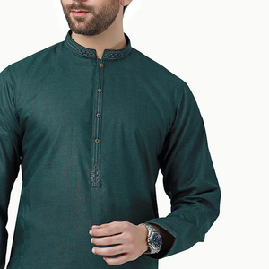 <b>Men</b> Stylish <b>Shalwar</b> <b>Kameez</b> Clothing Set Classic Long Kurta Relaxed <b>Shalwar</b> Comfortable Breathable Material Traditional Outfit - Product Image 5