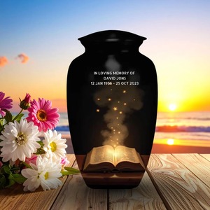 Urnas para Cenizas Humanas Personalizadas de Estilo Americano/Europeo, Urnas Conmemorativas para Profesores, Grabado Personalizado, Ecológicas y Duraderas - Product Image 3
