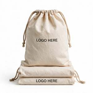 Bolsa de Lona para Zapatos con Cordón Amana Textiles, 7 Pulgadas, Ecológica, Estilo Simple, Bolsa de Almacenamiento de Viaje, Práctica y Reutilizable - Product Image 4