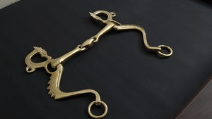 บิตม้ารูปมังกรทำมือ บิตม้ารูปมังกรงานฝีมือประดับทองเหลือง ของขวัญสุดพิเศษสำหรับนักขี่ม้า - Product Image 5