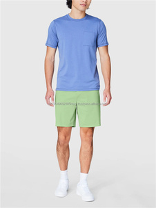 กางเกงวอร์มทรงแบ็กกี้สำหรับผู้ชายมาใหม่กางเกงขาสั้นแนวสตรีทเอวยางยืดน้ำหนักเบา - Product Image 3