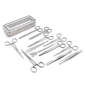 Bandeja Quirúrgica con Pinzas para Esterilización y Organización en Quirófano, Organizador de Suministros Quirúrgicos de Acero Inoxidable Premium - Product Image 6