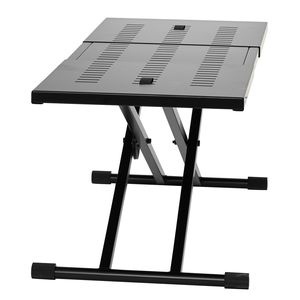 Portable 32'-43' DJ Table <b>Stand</b> with 18' Lightweight DJ Laptop <b>Controller</b> Desk Adjustable Height DJ Booth for Performances - Product Image 1
