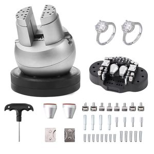 Morsa a sfera da 5 pollici con rotazione a 360 gradi, strumento per incisione e incastonatura con 35 accessori, morsa per incisione gioielli - Product Image 1