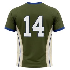 Unisex Olive Green Gold Sublimation Netball Jersey <b>Polyester</b> Lightweight Athletic Sports <b>Shirt</b> Team Match Training Clothing - Product Image 2