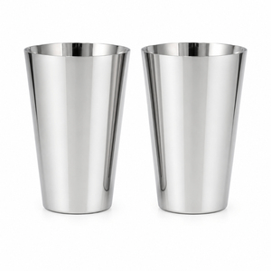 Verres empilables écologiques en acier inoxydable, verres à boire incassables en métal, gobelets en acier premium durables pour une utilisation en extérieur - Product Image 2