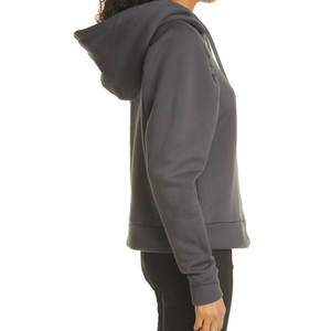 Sudadera con capucha de diseño casual para mujer, con costuras de alta calidad, color sólido, manga larga y material suave para un ajuste cómodo y relajado. - Product Image 3