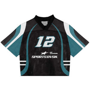 Camiseta de malla transpirable de talla grande para hombre, personalizada OEM, para fútbol y baloncesto - Product Image 2