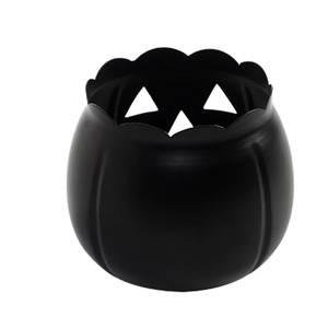 Portavelas votivas negras de Halloween con diseño de calabaza de otoño, decoración festiva - Product Image 2