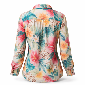 Chemise en polyester personnalisée en gros pour femmes - Fournisseur direct du fabricant OEM - Product Image 2