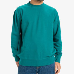 Sweat-shirts pour hommes en coton 100% imperméable, doux et tendance, col rond en tissu éponge français, nouvelle arrivée. - Product Image 2