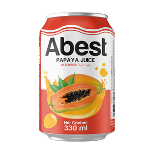 Proveedor de Vietnam Abest Factory Direct 330ML Alu Can Papaya Juice OEM ODM FMCG Vietnam Bebidas de frutas y verduras - Product Image 1