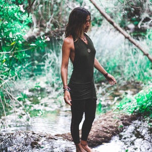 Robe de festival bohème à dos nu, tunique fluide pour femme, tenue de plage estivale - Product Image 1