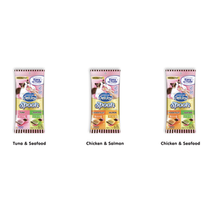 Unicharm Pet Unicharm Cat <b>Treat</b> Deli-Joy Spoon (10g x 4 sachets) Tuna & Katsuo - Product Image 2