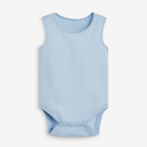Rompers de algodón orgánico certificado para bebés al por mayor, ropa para recién nacidos, ropa de bebé, body para bebé, venta en línea en India. - Product Image 3
