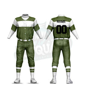 Servicios OEM, Precio Accesible, Uniforme Deportivo Juvenil 2025, Tela Transpirable, Jersey de Béisbol Sublimado Personalizado para Hombre - Product Image 2